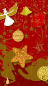 iPhone 5 Christmas wallpaper - Celebration