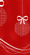 iPhone 5 Christmas wallpaper - New Year