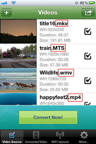 Video Player iPhone App