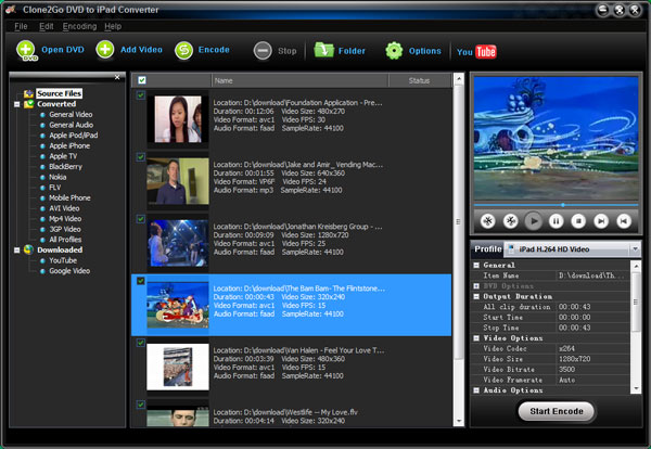 Convert VOB to iPad