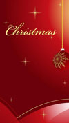 iPhone 5 Christmas wallpaper - Ballons