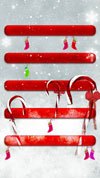 iPhone 5 Christmas wallpaper - Shelf